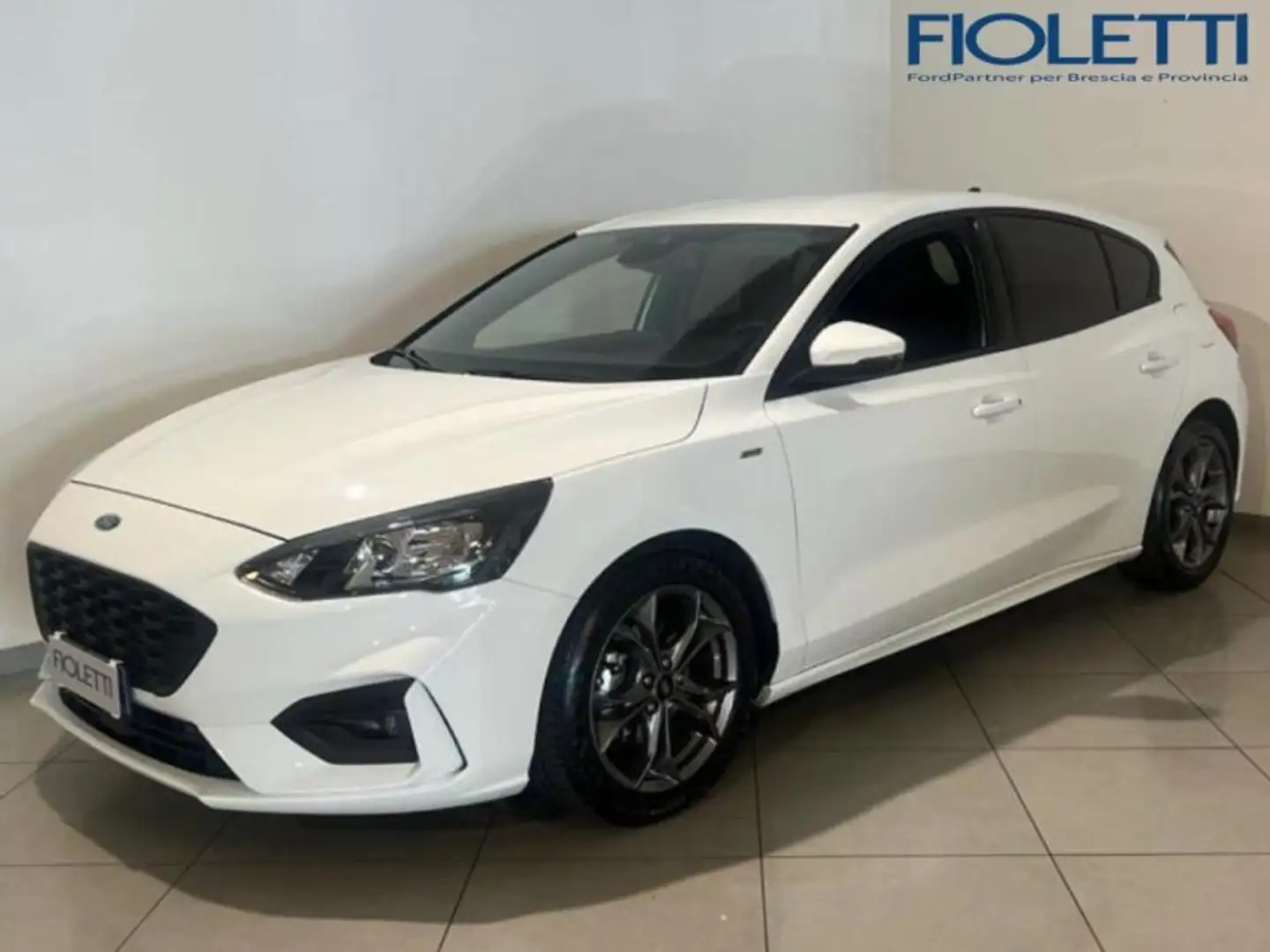 Ford Focus 4ª SERIE 1.0 ECOBOOST HYBRID 125 CV 5P. ST LINE Weiß - 1