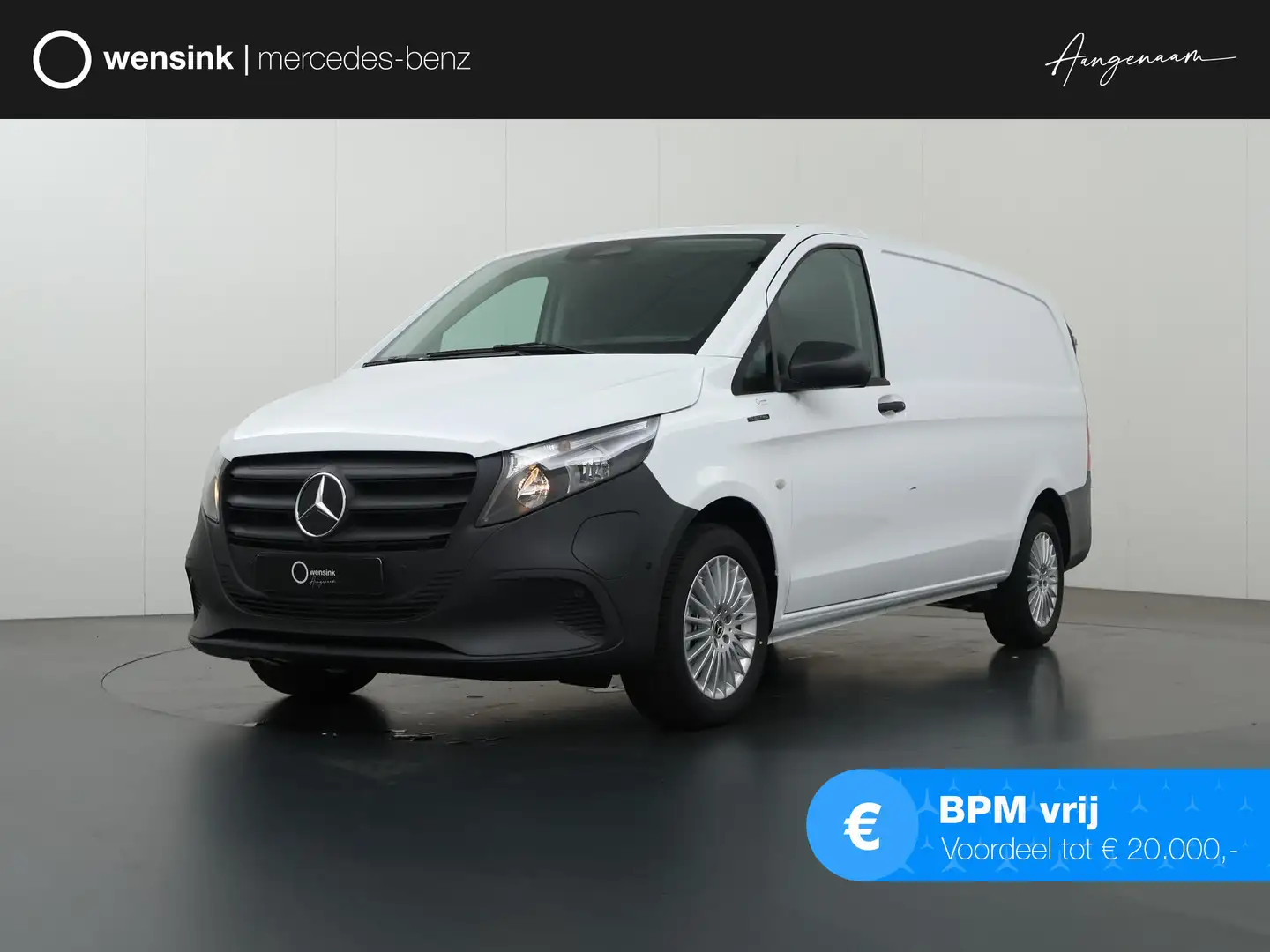 Mercedes-Benz Vito eVito 112 L2 60 kWh Mercedes-Benz eVito 112 GB L2 Blanc - 1