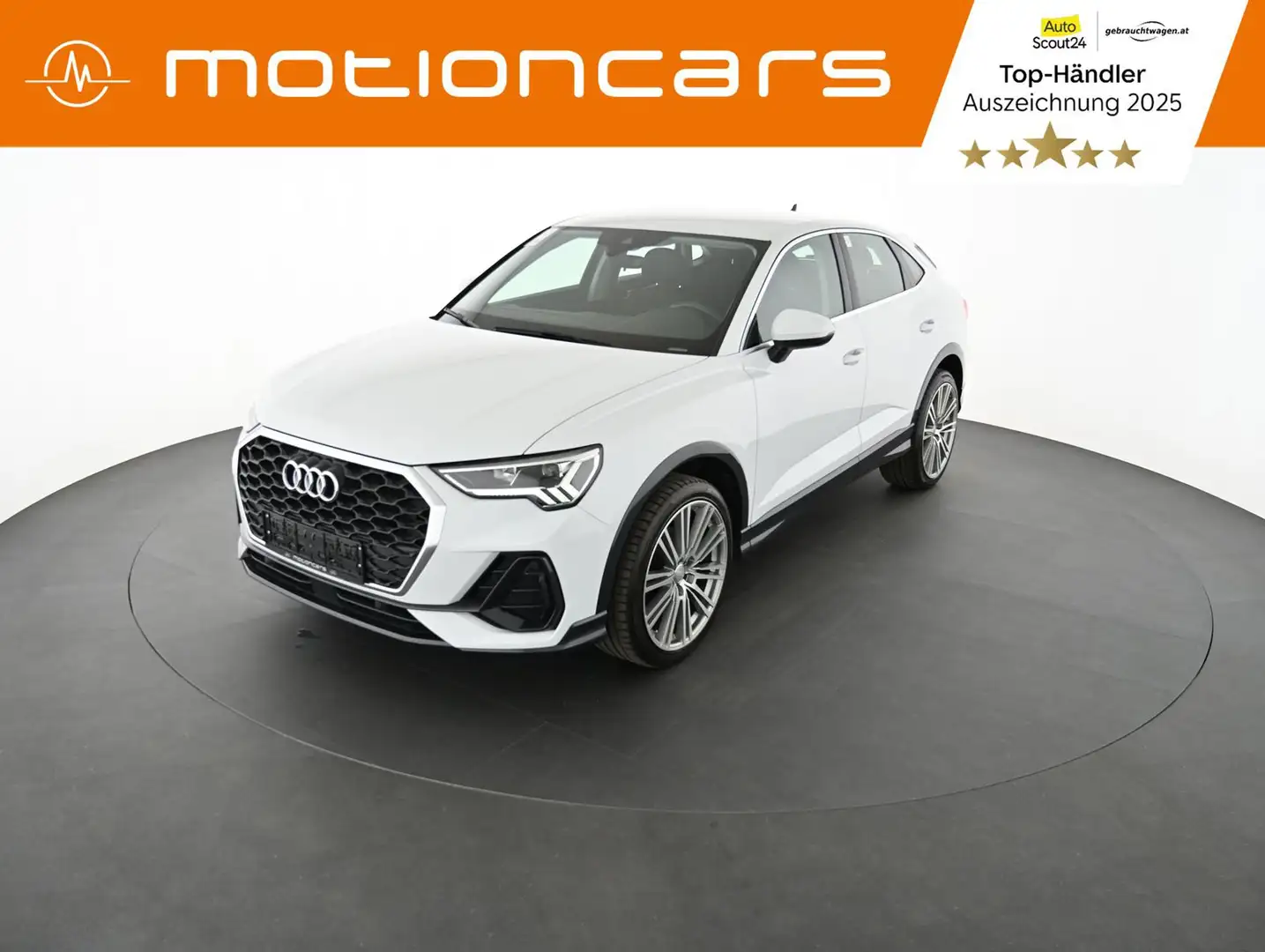 Audi Q3 Sportback 35 2.0 TDI Pickerl NEU Weiß - 1