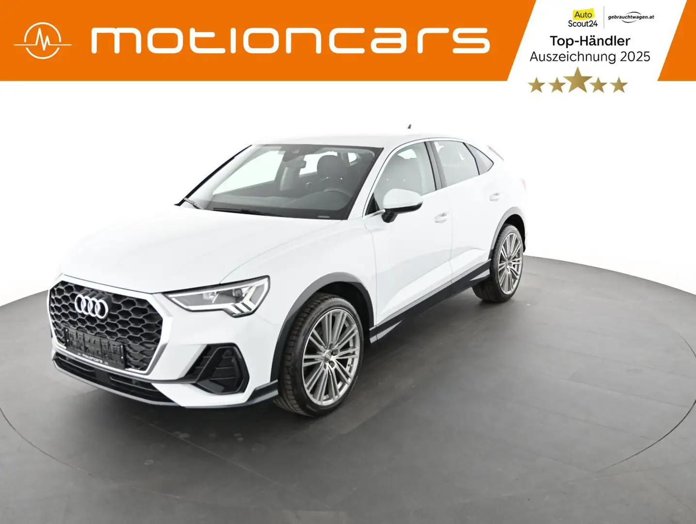 Audi Q3 Sportback 35 2.0 TDI Pickerl NEU Weiß - 1