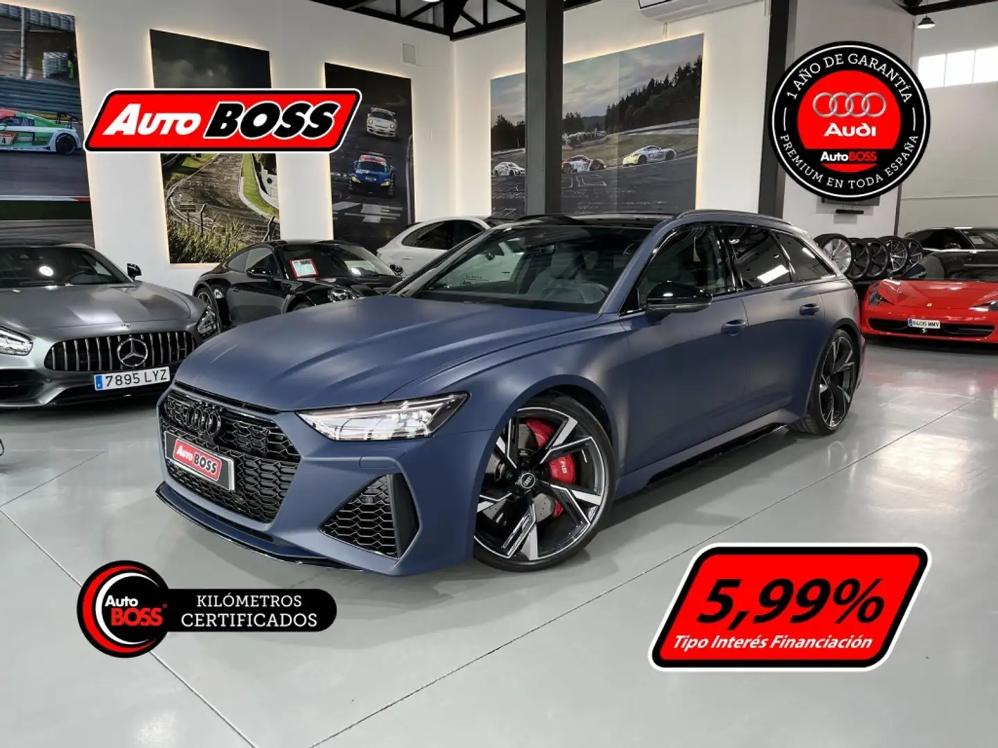 Audi RS6 Avant TFSI quattro Tiptronic Blau - 1