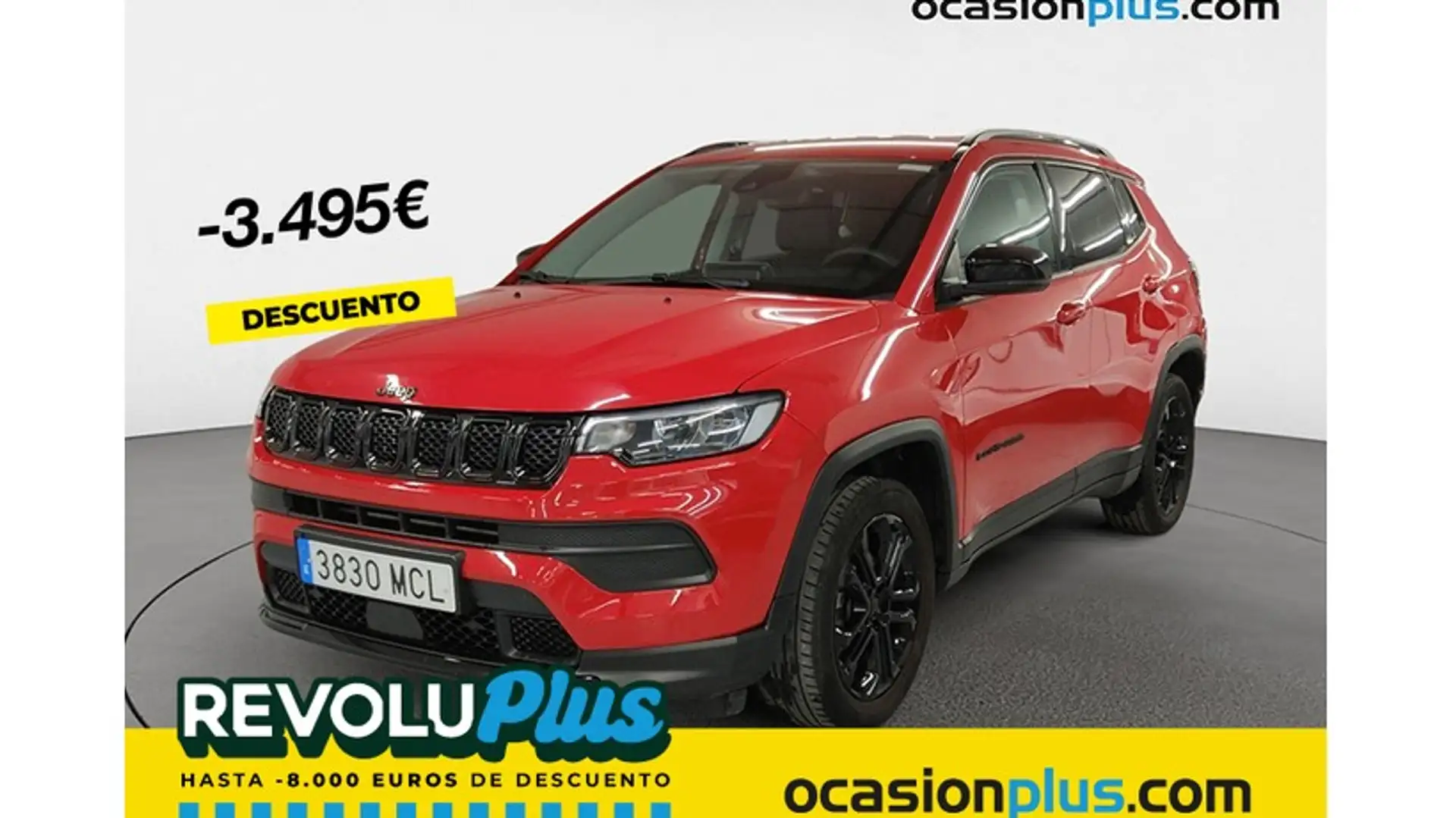 Jeep Compass 1.5 MHEV Night Eagle FWD DCT Rouge - 1