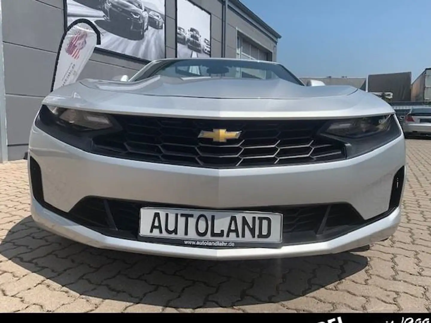 Chevrolet Camaro Cabrio Leder 8 Gang Aut. Unfallfrei CARFAX Gris - 2