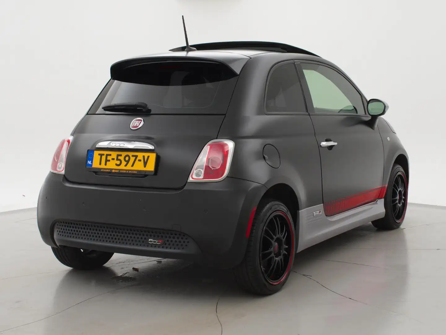 Fiat 500e 24kwh Automaat ELEKTRISCH + SCHUIFDAK / STOELVERWA Negro - 2