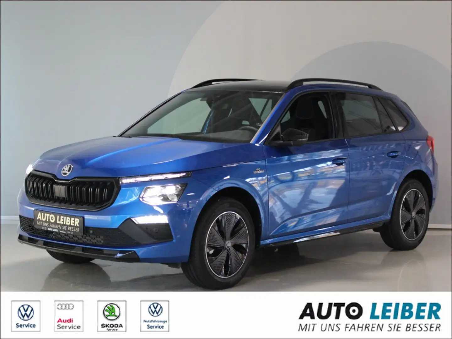 Skoda Kamiq 1.5 TSI Monte Carlo Matrix/Pano/Keyless Navi Azul - 1