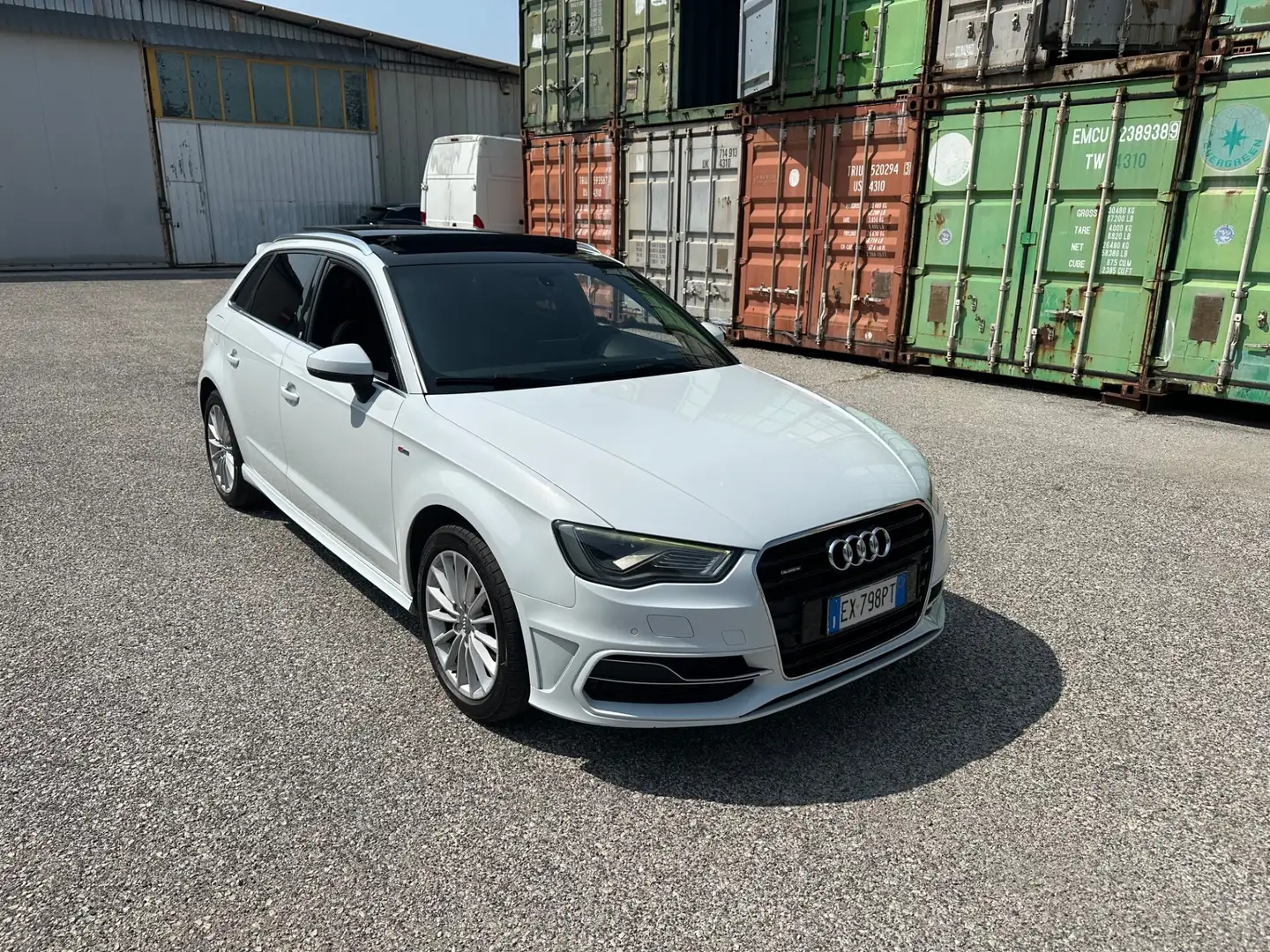 Audi A3 SPB 2.0 TDI 184 CV diesel quattro S tr. S LINE Bianco - 1