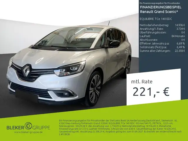 Renault Grand Scenic EQUILIBRE TCe 140 EDC