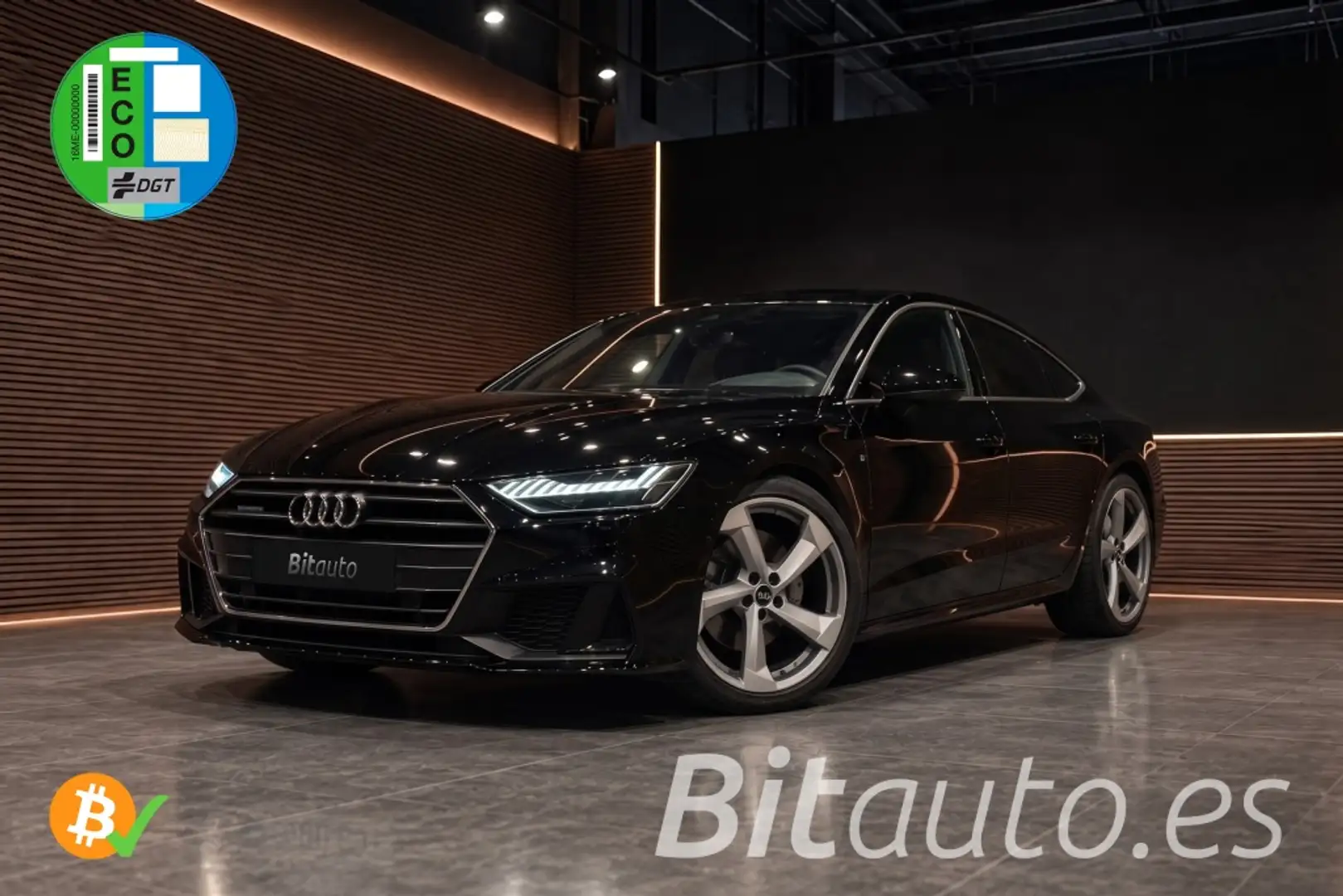 Audi A7 Sportback 55 TFSI S line quattro-ultra S tronic Negro - 1
