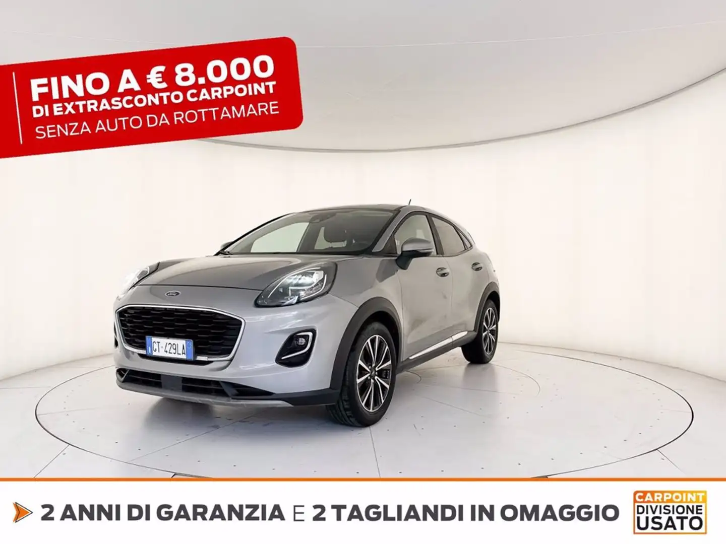 Ford Puma 1.0 ecoboost h titanium s&s 125cv Grigio - 1