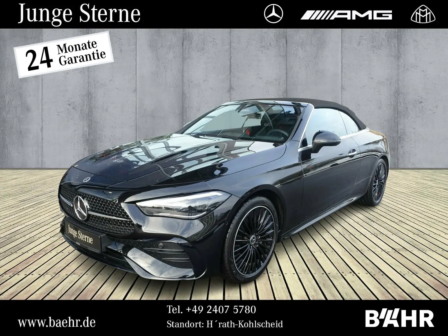 Mercedes-Benz CLE 200 CLE 200 Cabriolet AMG+Night/Airscarf/19''/LED Schwarz - 1
