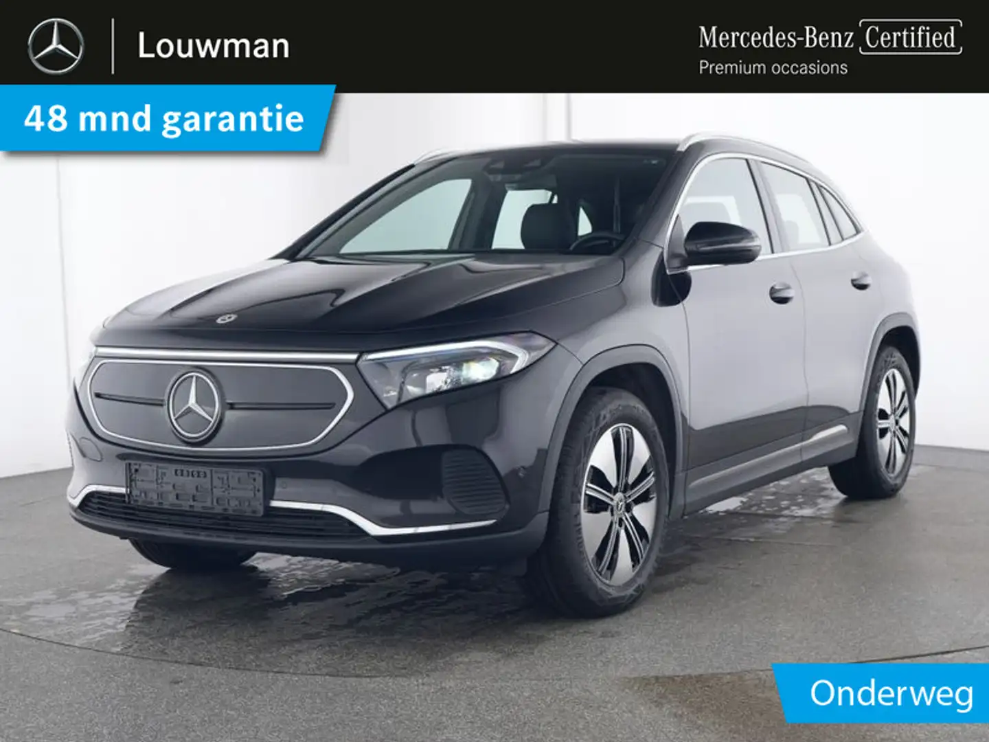 Mercedes-Benz EQA 300 4MATIC Luxury Line 67 kWh | Progressive | Led kopl Zwart - 1