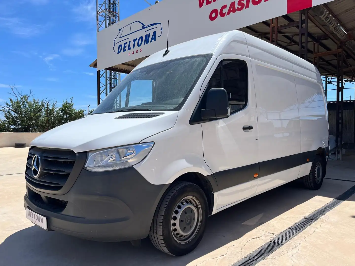 Mercedes-Benz Sprinter Furgón 314CDI Medio T.E. tT Blanco - 2