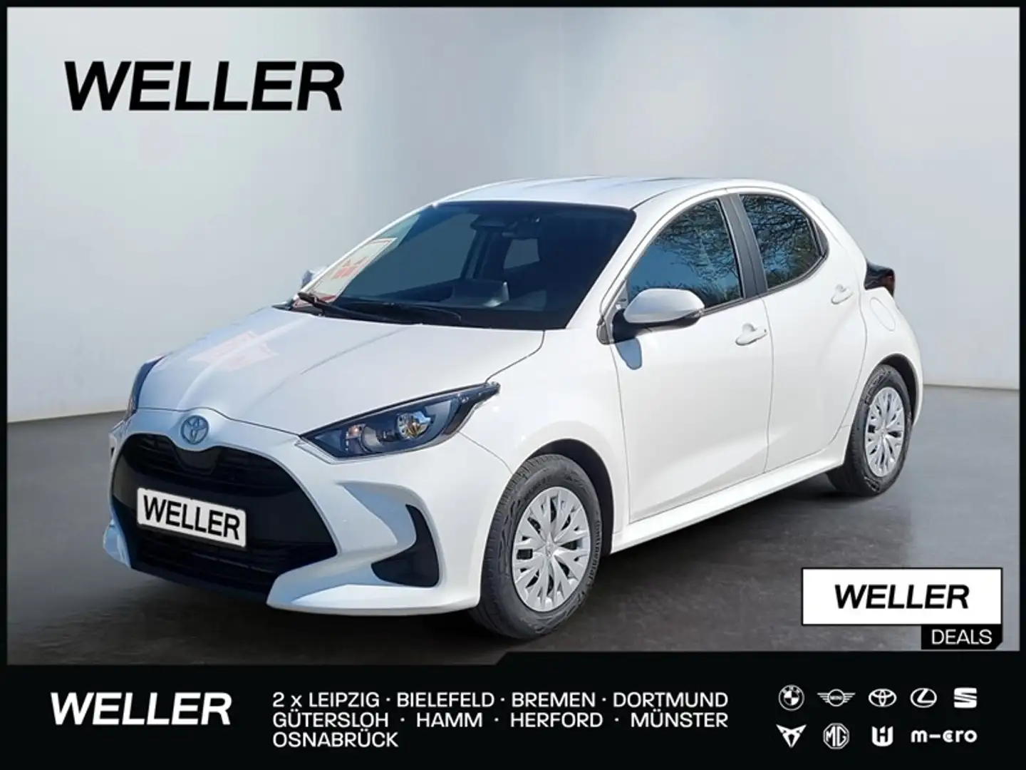 Toyota Yaris Hybrid Comfort **Gewerbe** Inkl. Kamera / Klima / Weiß - 1
