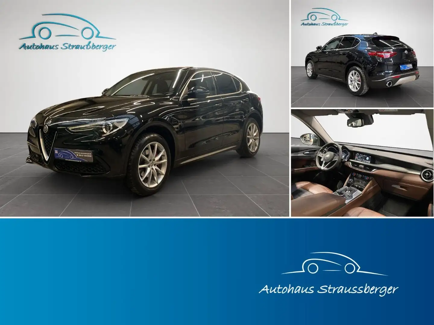 Alfa Romeo Stelvio Super Q4 Schwarz - 1
