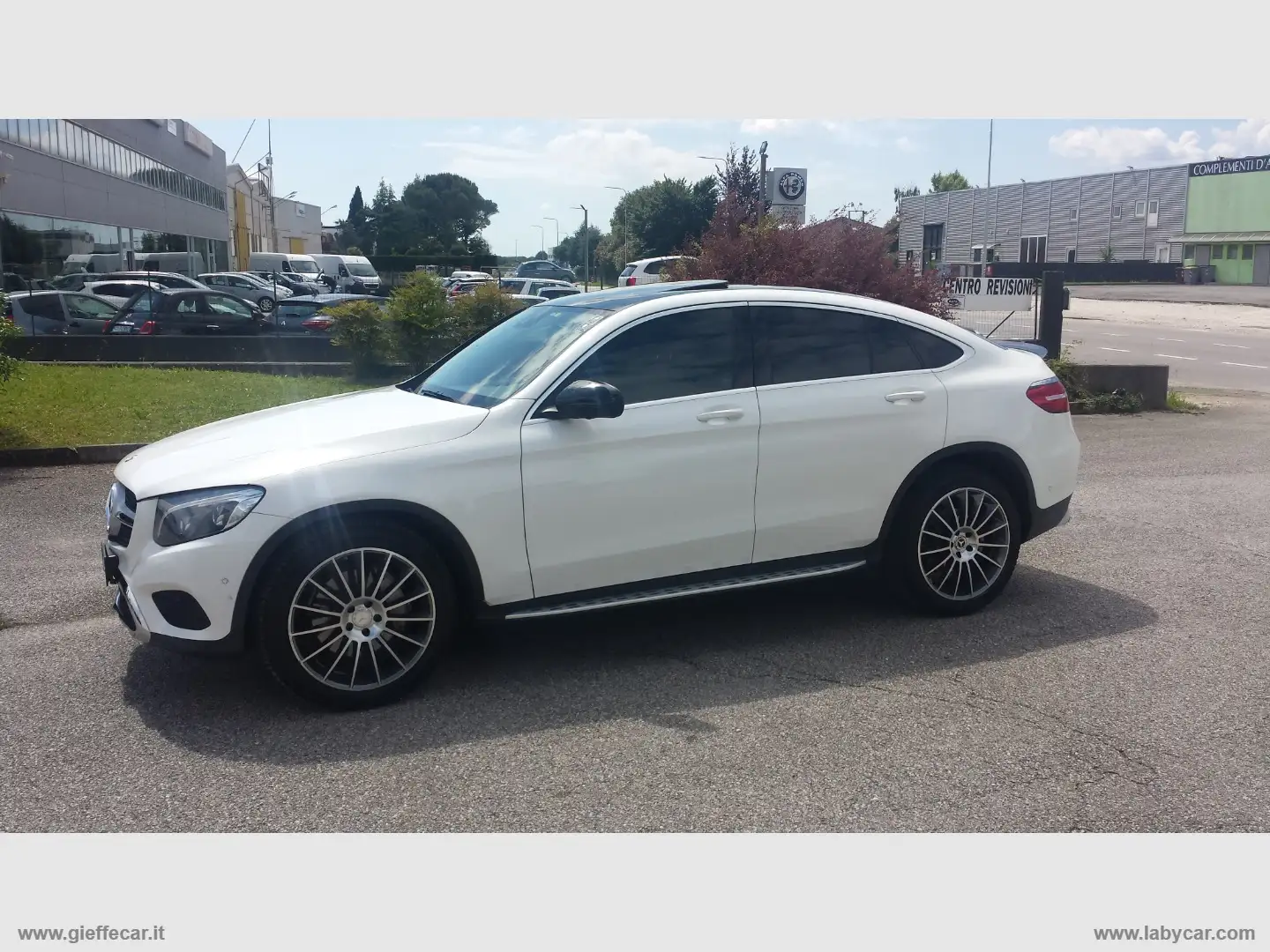 Mercedes-Benz GLC 200 GLC 220 d 4Matic Coupé Sport Weiß - 1