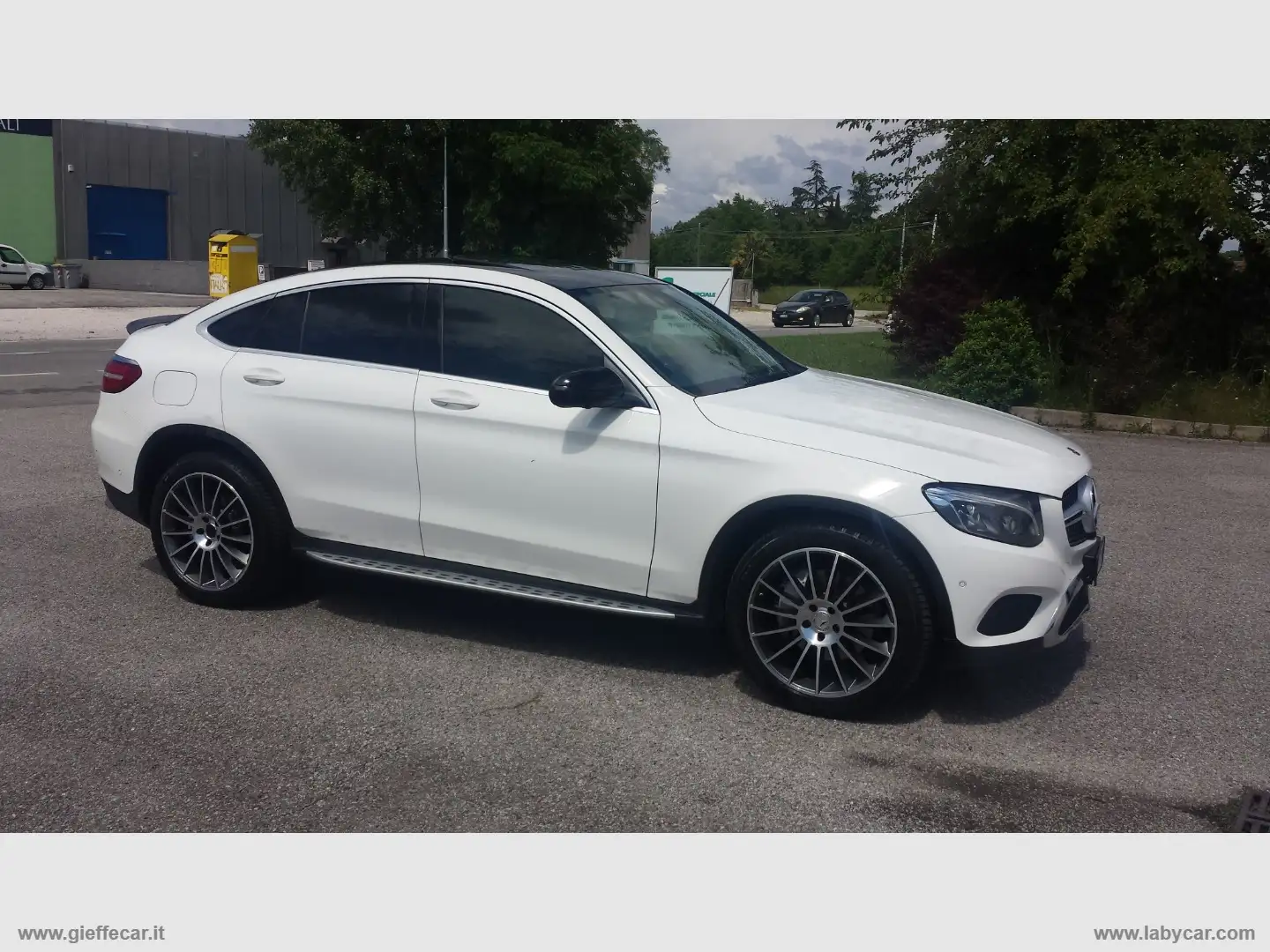 Mercedes-Benz GLC 200 GLC 220 d 4Matic Coupé Sport Weiß - 2
