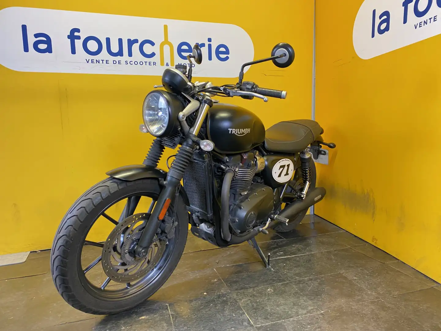 Triumph Street Twin Negru - 1