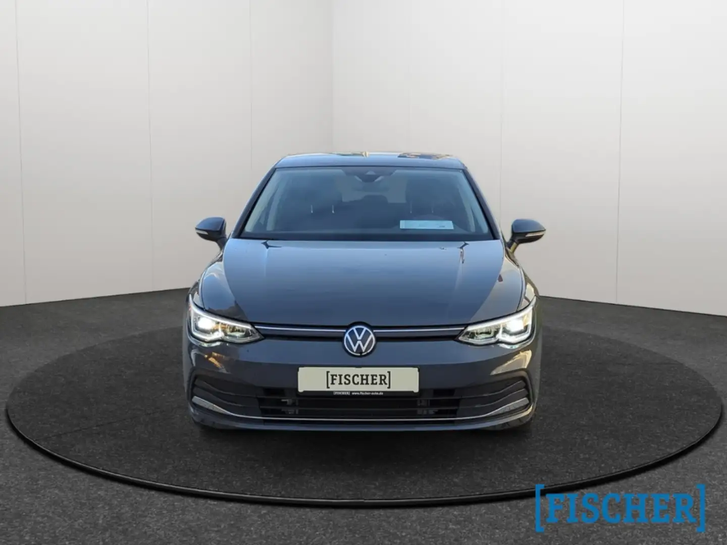 Volkswagen Golf VIII 2.0TDI DSG Move LED Navi AHK Rear View Grau - 2