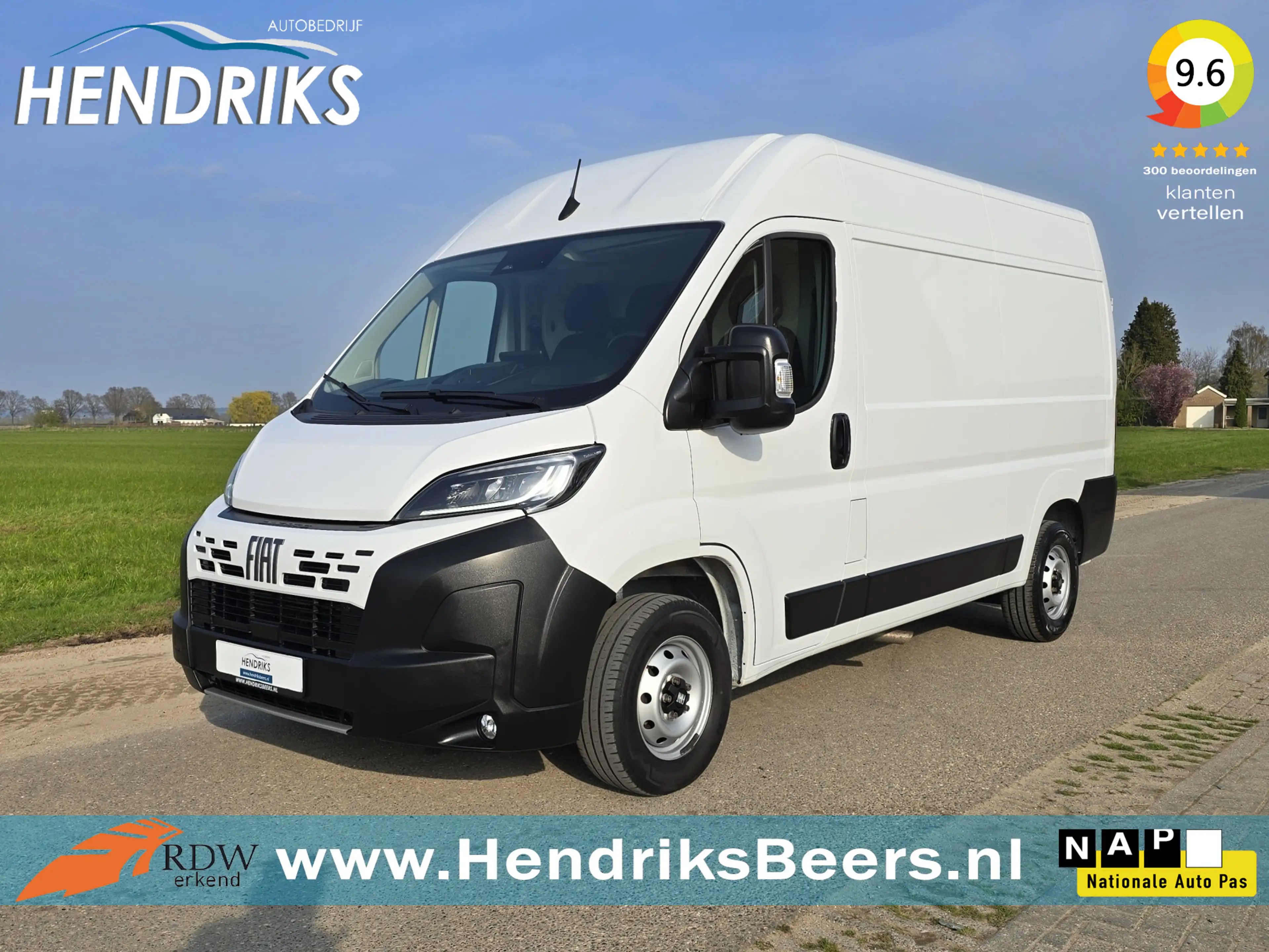 Fiat Ducato 35 2.2 MultiJet L2H2 - 140 Pk - Euro 6 - Groot Sch