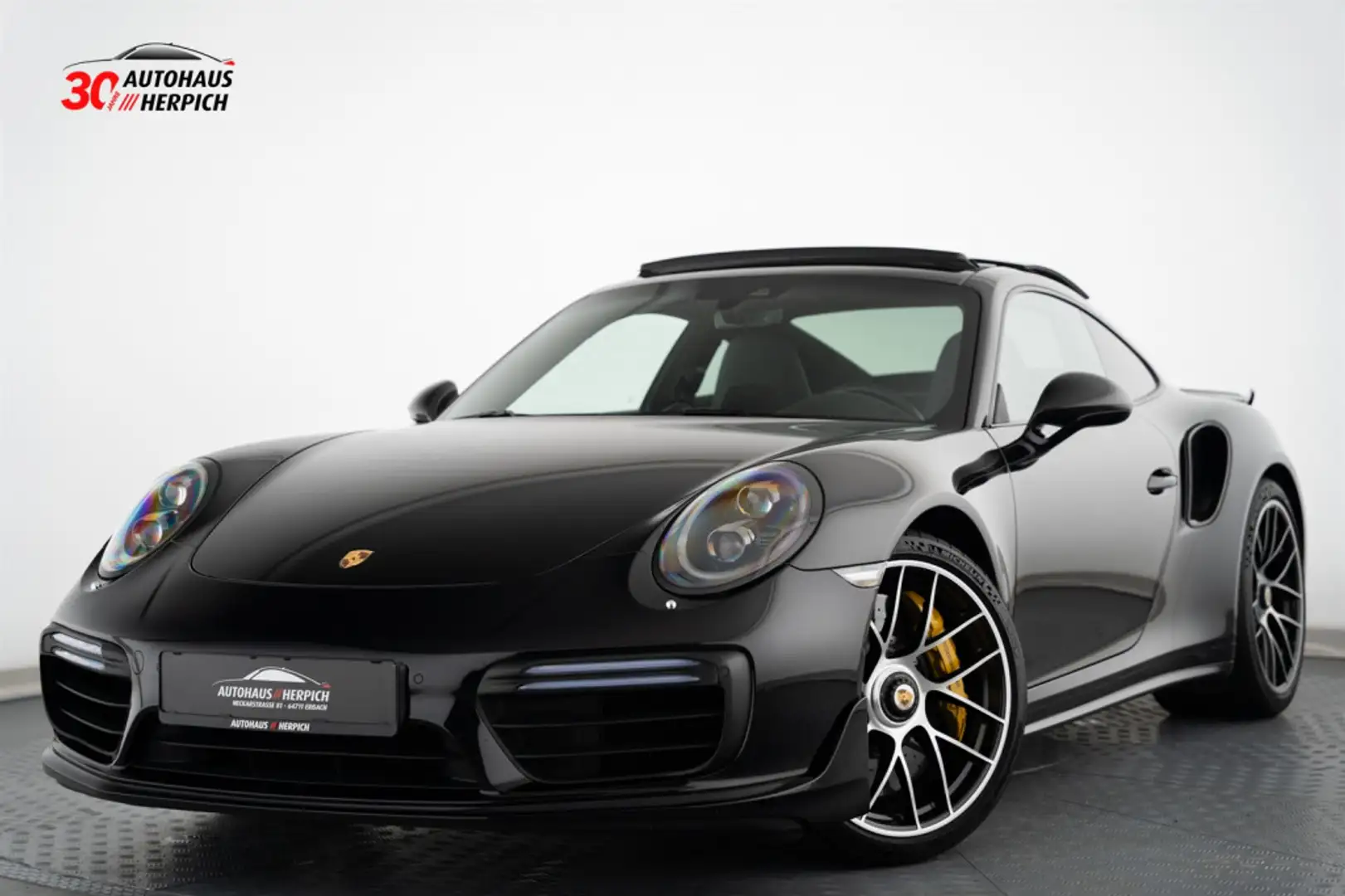 Porsche 991 Turbo S Aerokit LED Pano 18-Wege Approved Noir - 1