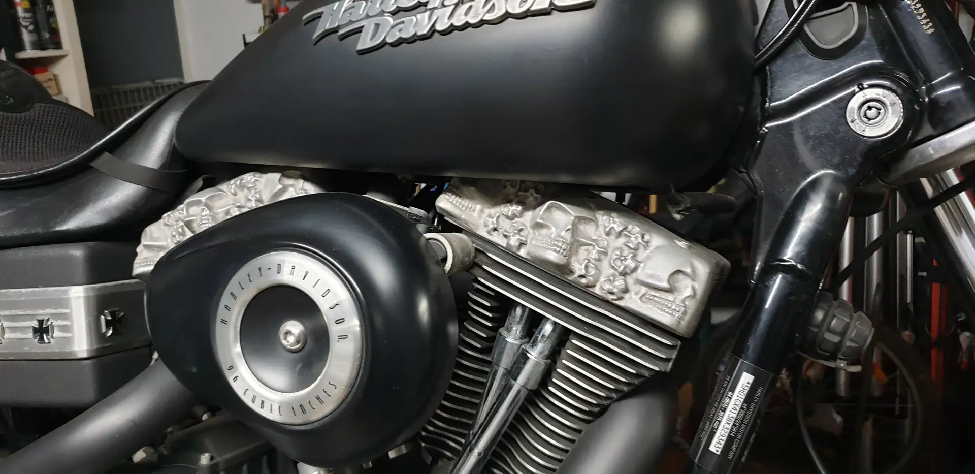 Harley-Davidson Dyna Street Bob Donald 1600cc Negru - 1