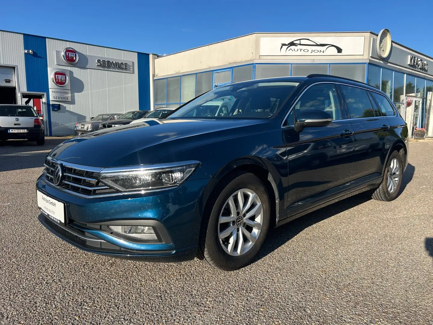 Volkswagen Passat Variant Business, 2,0 TDI DSG, 1 Besitz, MwSt., AHK, ACC Blau - 1