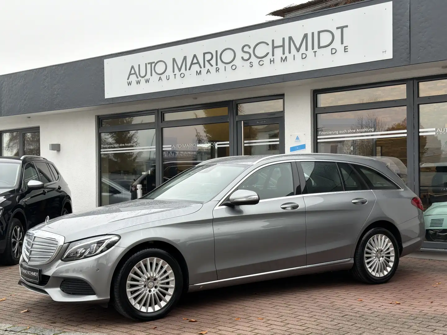Mercedes-Benz C 250 T CGI Exclusiv Navi*T-Leder*LED*Sport-FWK* Grau - 2