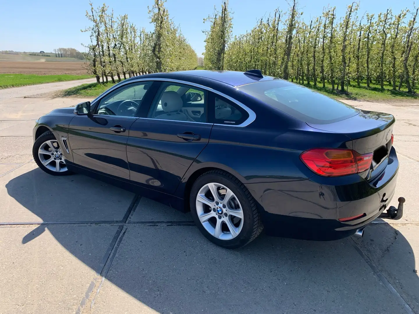 BMW 420 420d Gran Coupe Bleu - 2