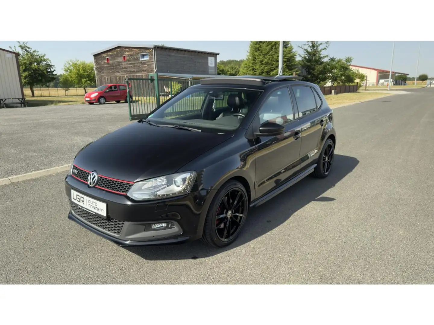 Volkswagen Polo GTI 1.4 TSI 180 DSG - TOIT OUVRANT - ALCANTARA/CUI Noir - 1