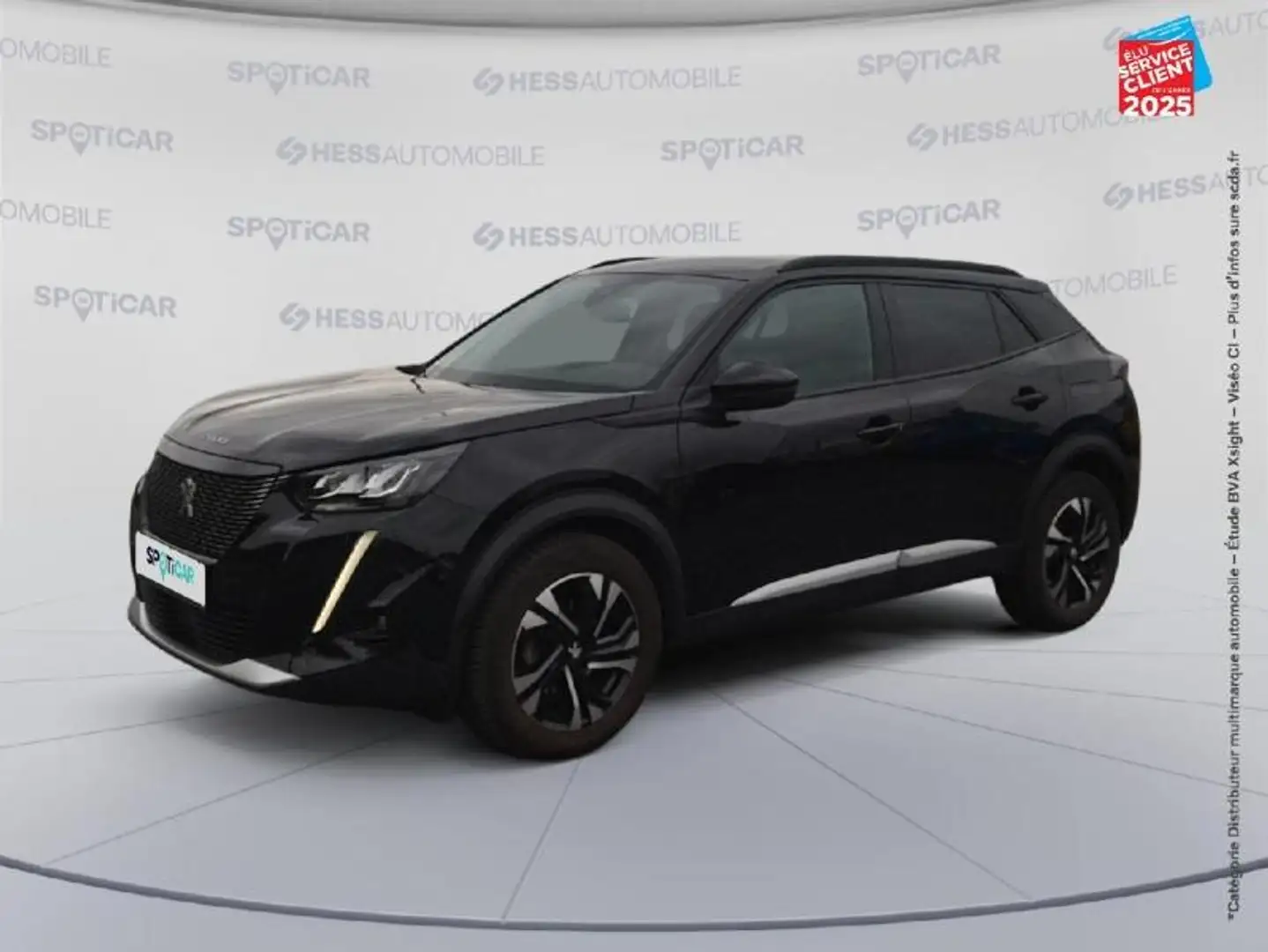 Peugeot 2008 1.2 PureTech 100ch S\u0026S Allure Pack Schwarz - 1