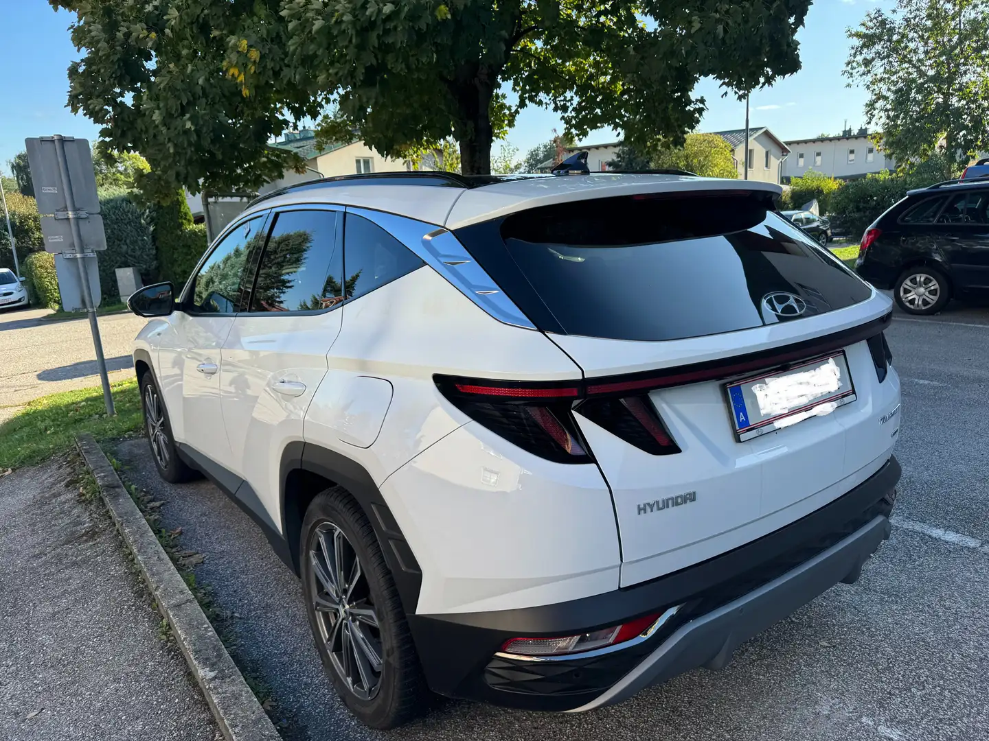 Hyundai TUCSON Tucson 1,6 T-4WD Prestige Line /  Panoramaglasdach Weiß - 2