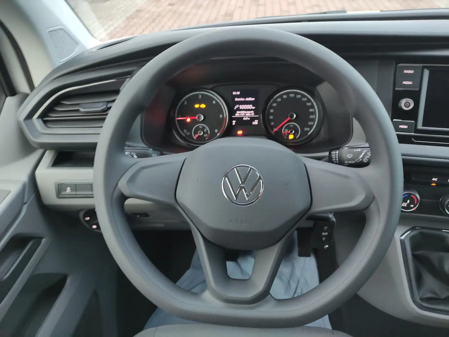 Volkswagen T6 Transporter T6.1 Kasten 2.0 TDI+110Ps+DAB+PDC+Klima+AppConn. Alb - 2