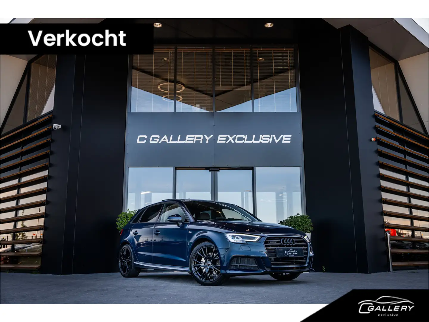 Audi A3 Sportback 2.0 TFSI quattro Design Pro Line Plus - Bleu - 1
