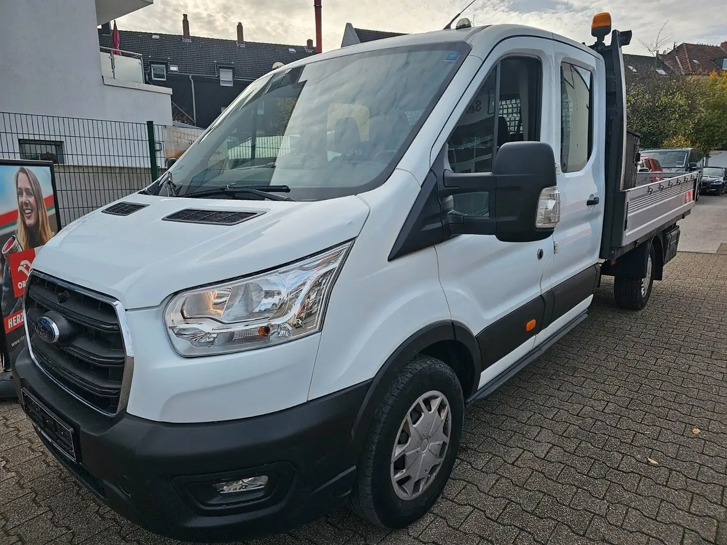 Ford Transit Pritsche 350 L5 Doppelkabine Trend Blanc - 1