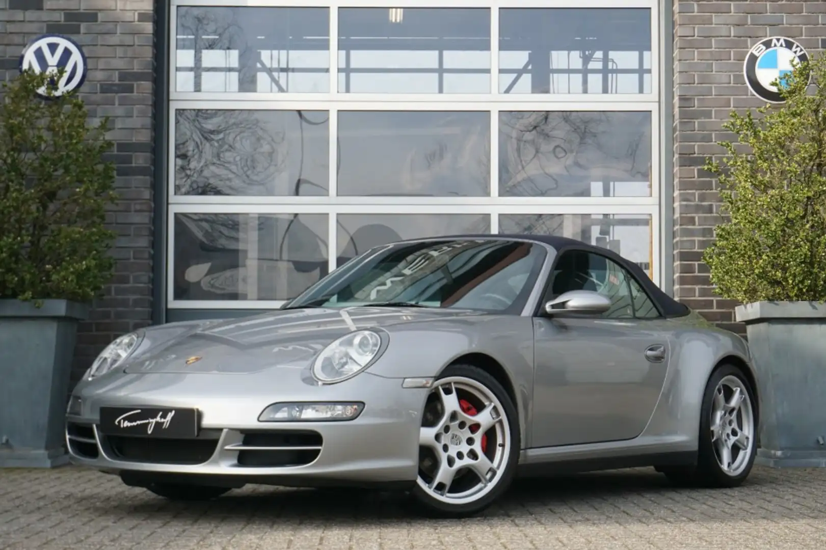 Porsche 997 911 3.8 CARRERA 4S - TIPRONIC AUT. - ORG. NL. - VO Grijs - 2