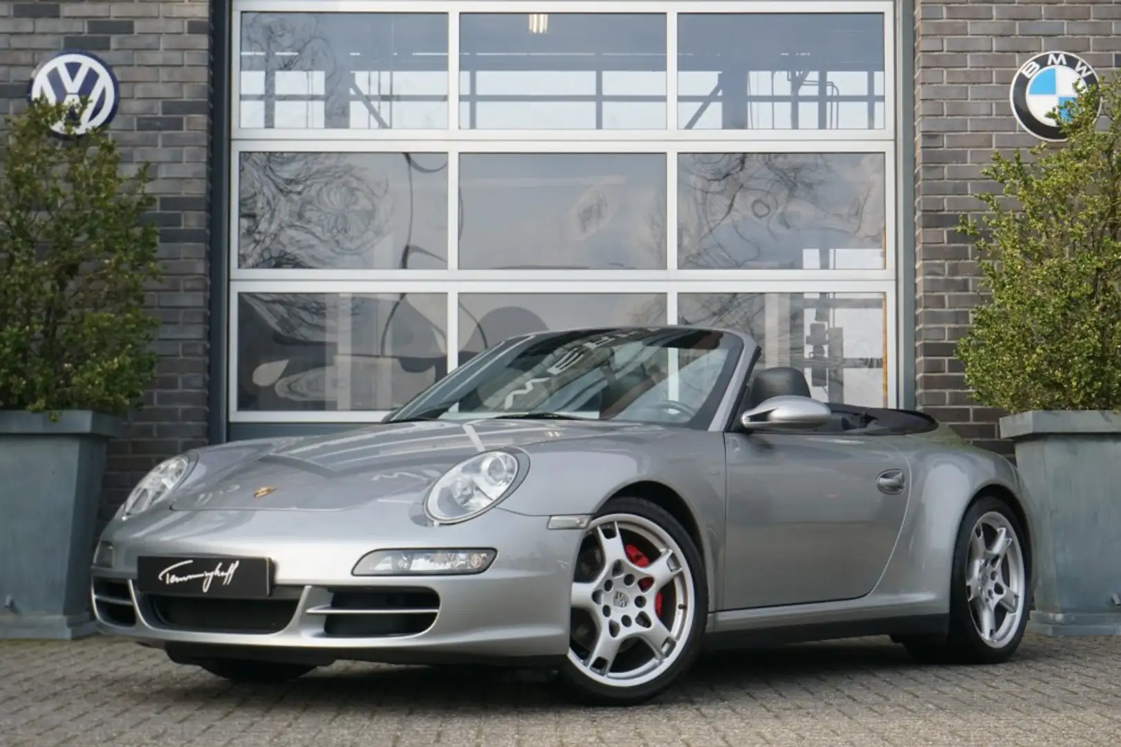 Porsche 997 911 3.8 CARRERA 4S - TIPRONIC AUT. - ORG. NL. - VO Grijs - 1