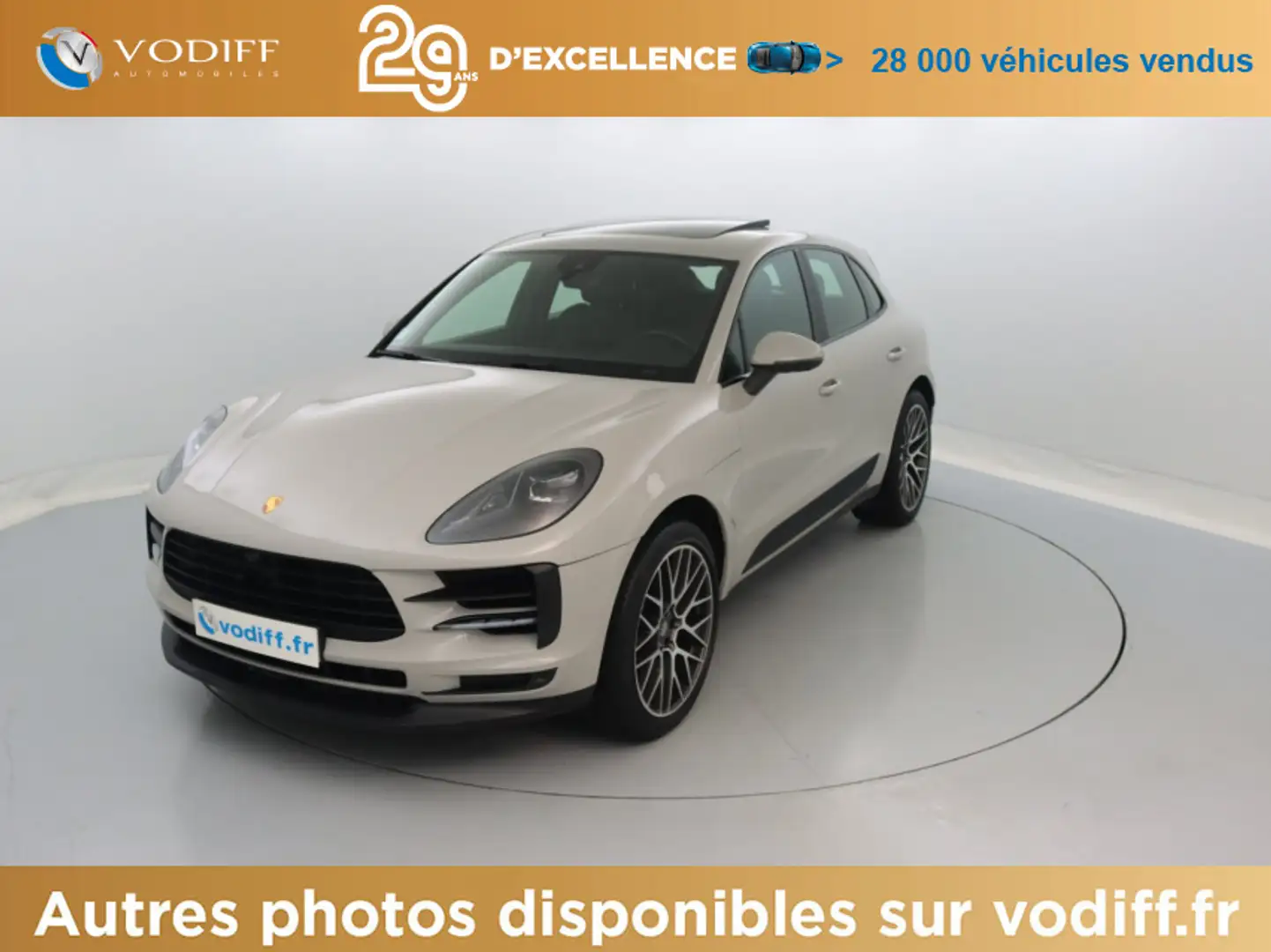 Porsche Macan S 3.0 PDK 354 CV Weiß - 1