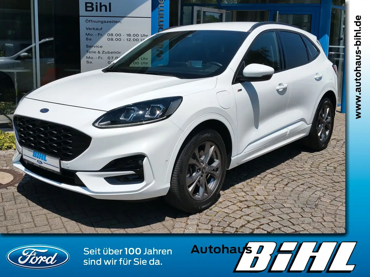 Ford Kuga PHEV ST-Line X 2xKamera AHK schw HUD 1.Hand Weiß - 1
