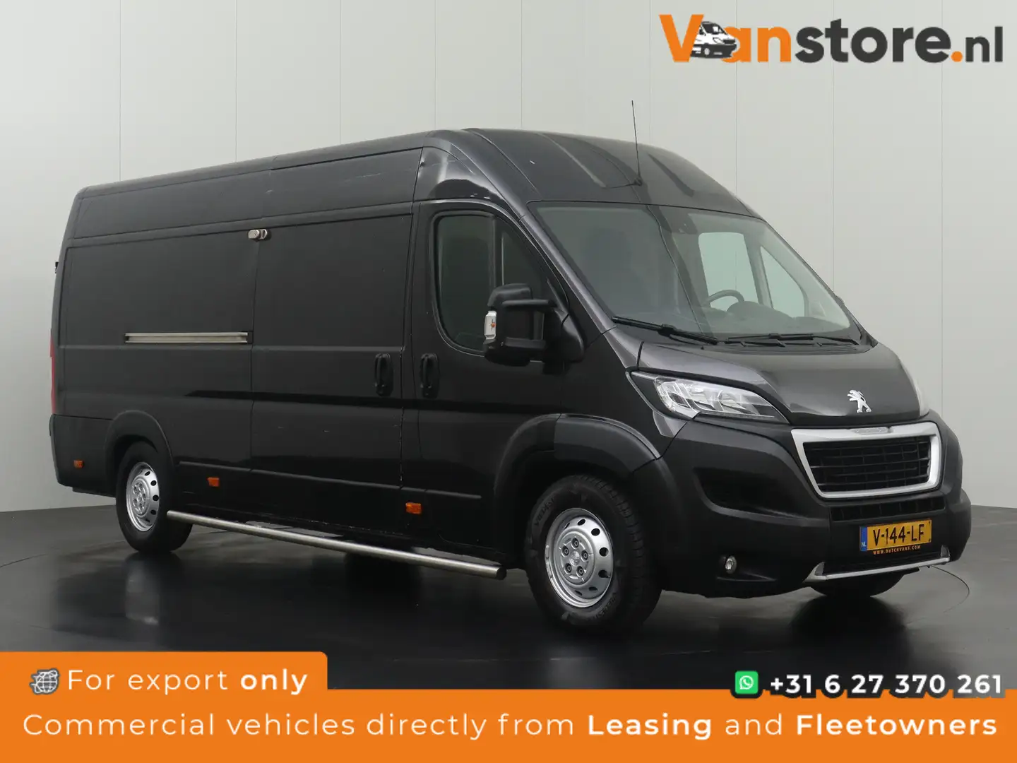 Peugeot Boxer 2.0HDI 163PK L3H2 Maxi | Navigatie | Camera | 3-Pe Zwart - 1