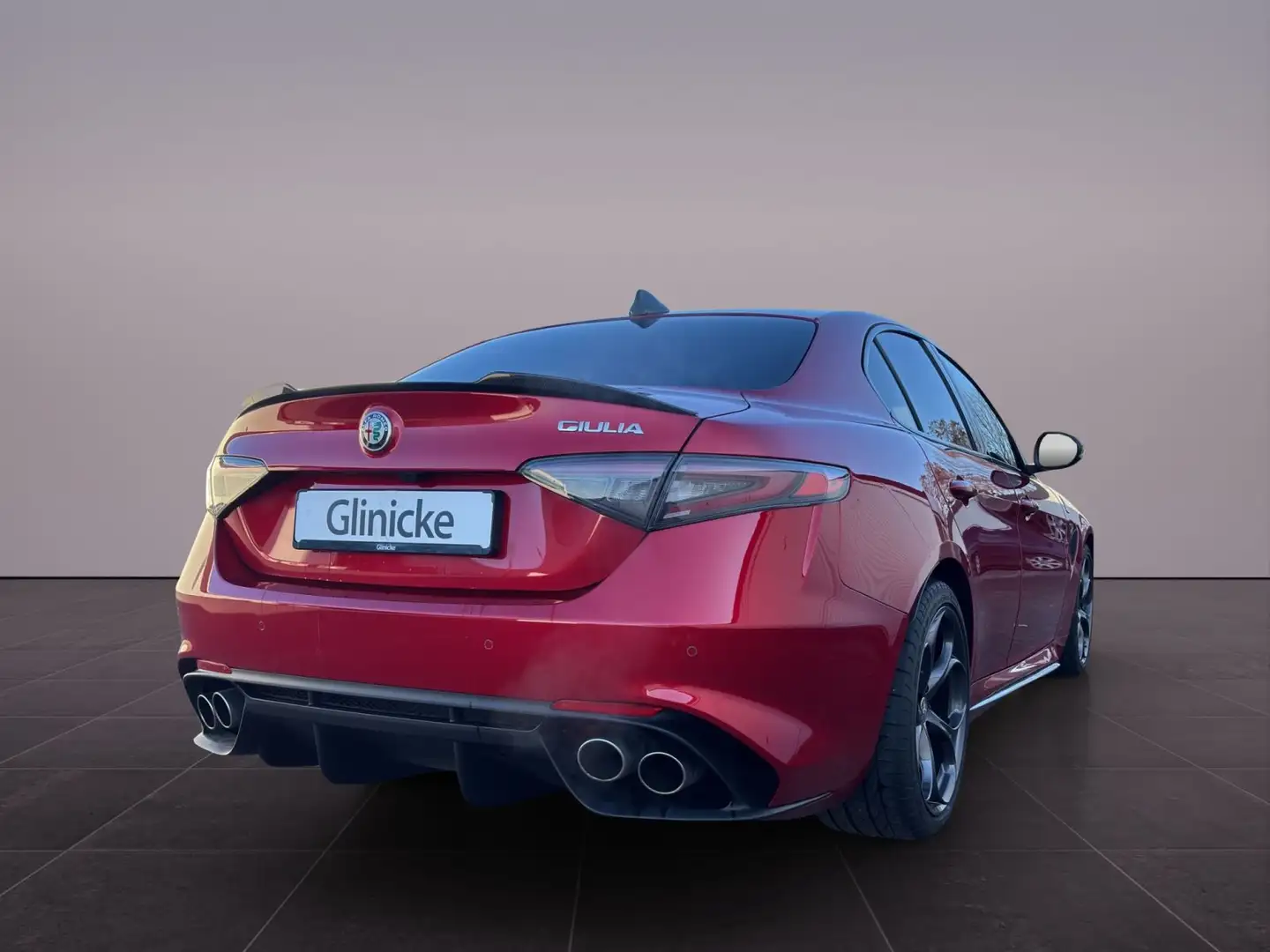 Alfa Romeo Giulia Quadrifoglio 2.9 V6 Bi-Turbo ACC Technolo Rot - 2