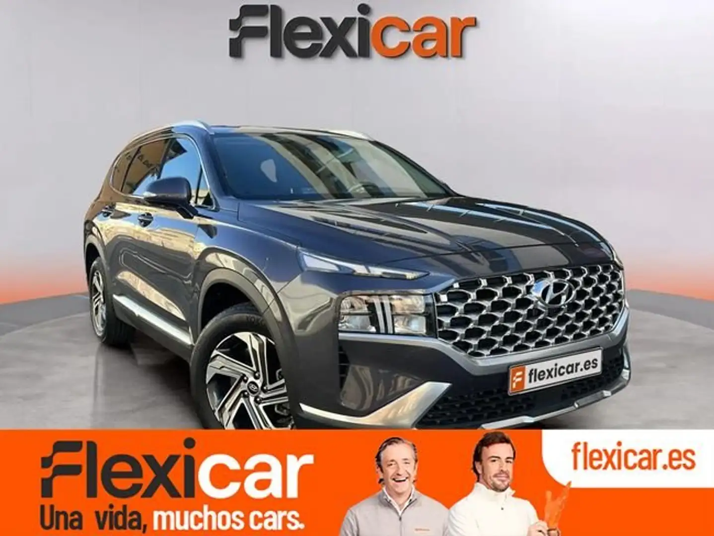Hyundai SANTA FE 2.2CRDi Tecno 7pl 4WD 8DCT Gris - 1