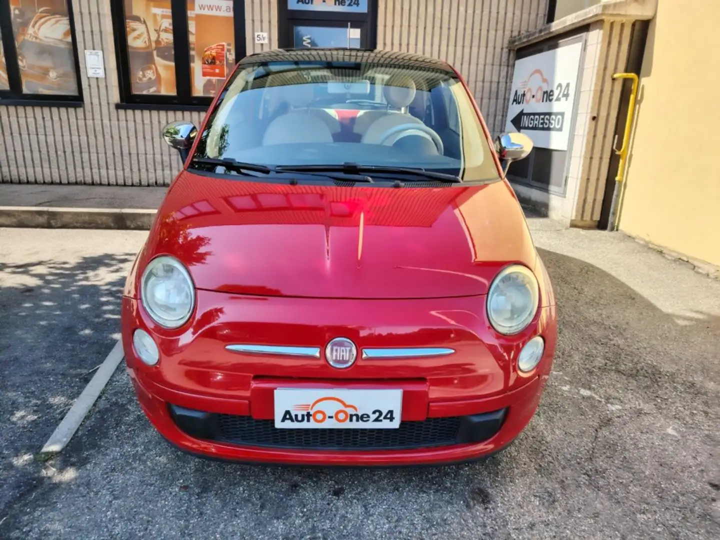 Fiat 500 1.2 Sport NEOPATENTATI-FINANZIABILE Rosso - 2
