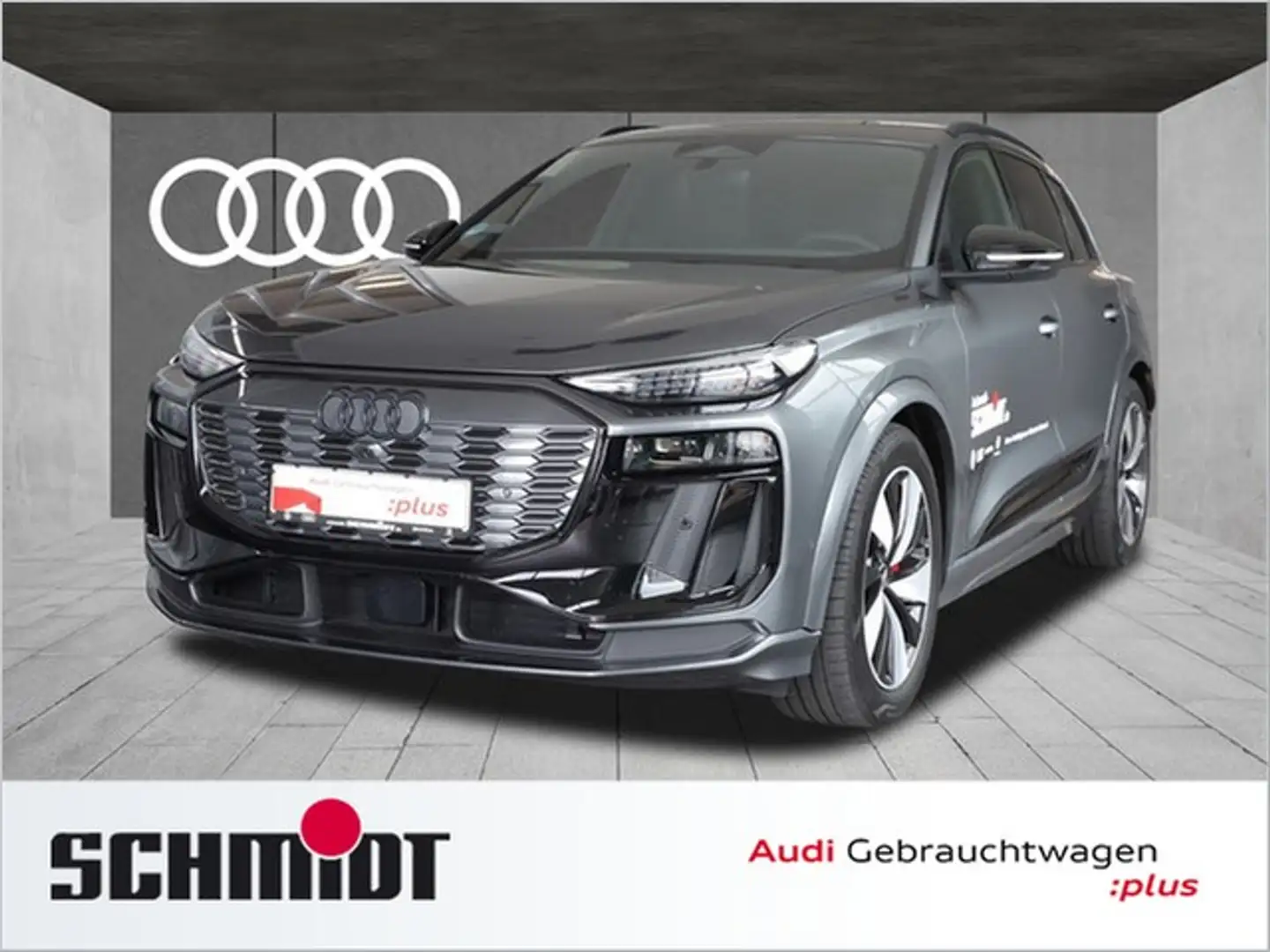 Audi Q6 e-tron quattro S line Pano B&O Matrix LED HuD S line int. Grau - 1
