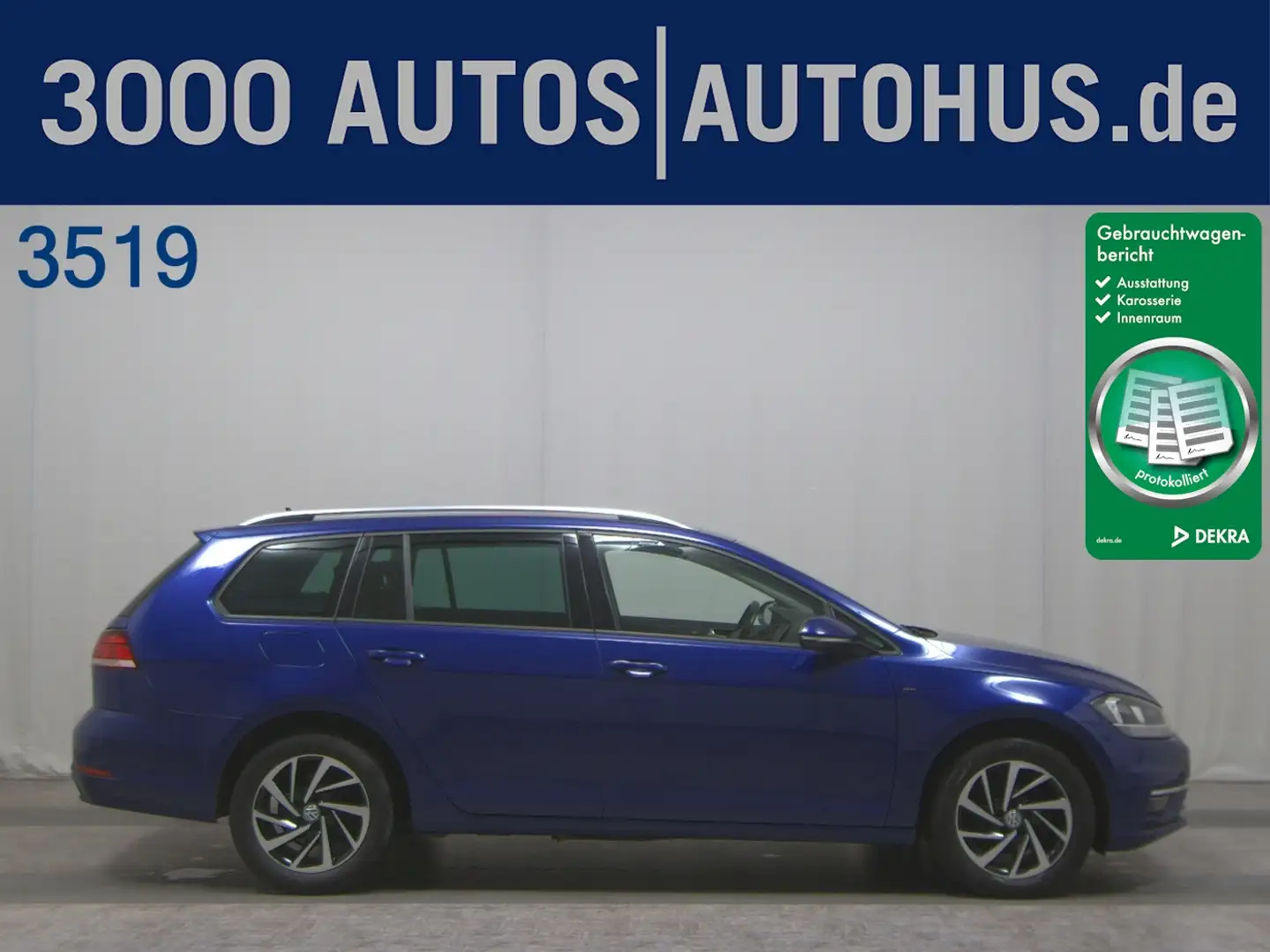 Volkswagen Golf Variant Golf VII Variant 1.6 TDI BMT  Join ACC Navi AUT Blau - 1