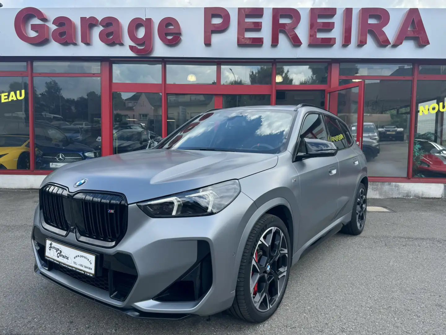 BMW X1 M35i XDRIVE HEAD UP HARMAN KARDON PANO CUIR NAVI 1 Gris - 2