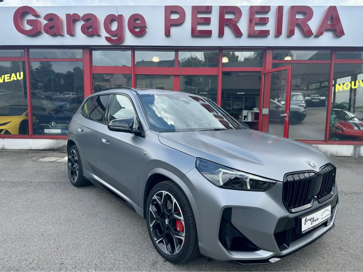 BMW X1 M35i XDRIVE HEAD UP HARMAN KARDON PANO CUIR NAVI 1 Gris - 1