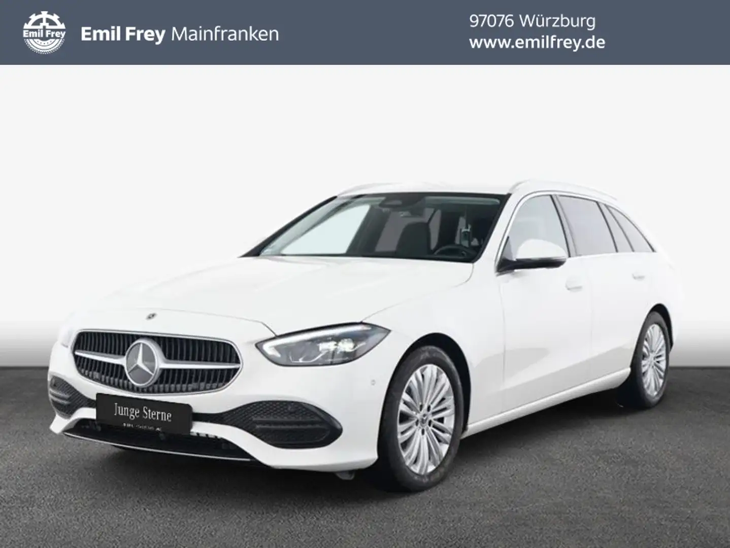 Mercedes-Benz C 180 C-Klasse Wit - 1