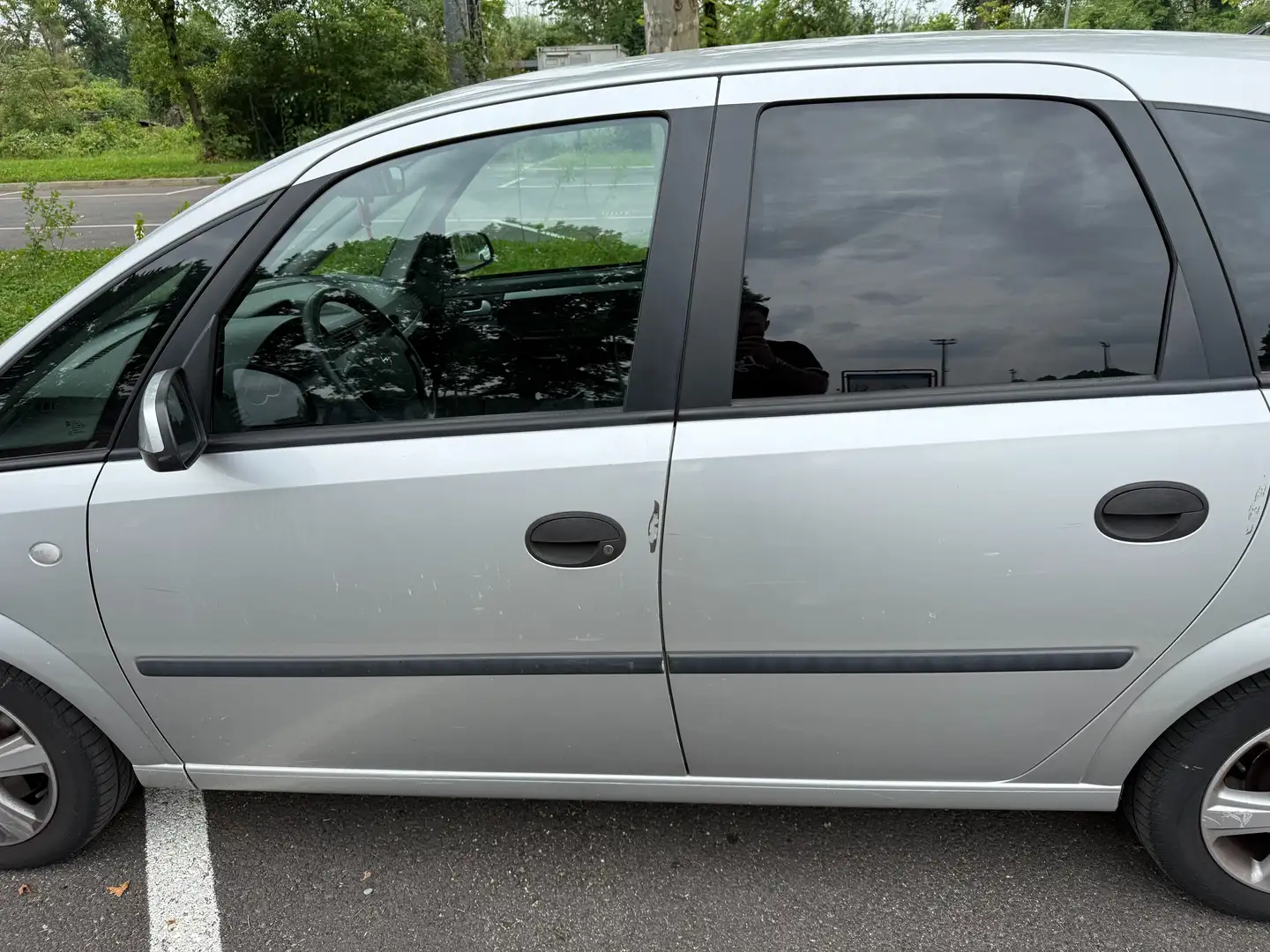 Opel Meriva Meriva I 2003 1.7 dti 16v Fashion Line Silber - 1