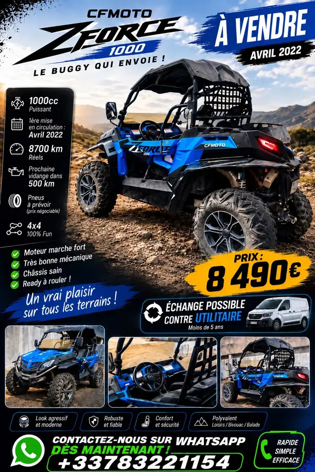 Cfmoto ZForce 1000