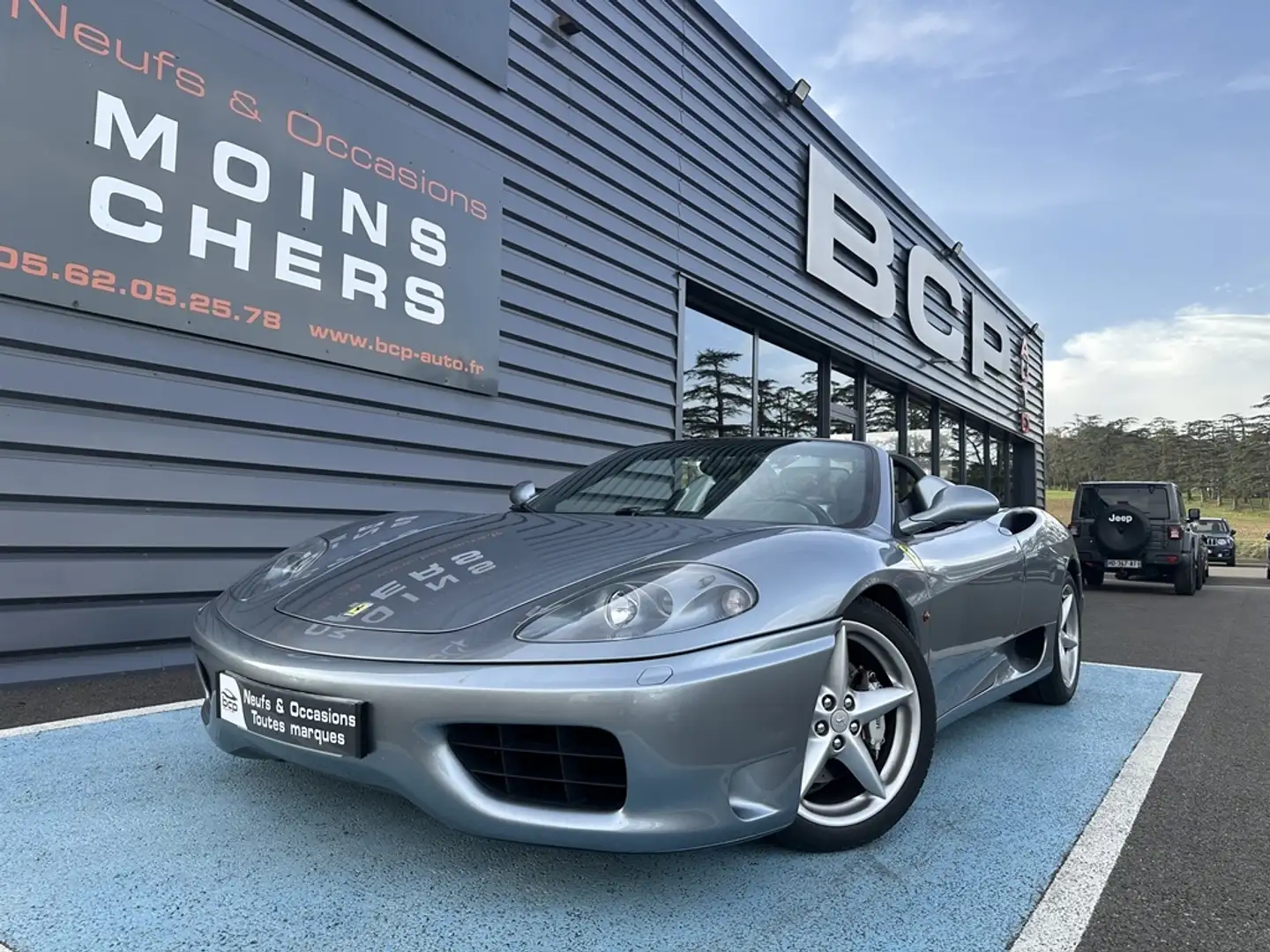 Ferrari 360 SPIDER Gris - 1